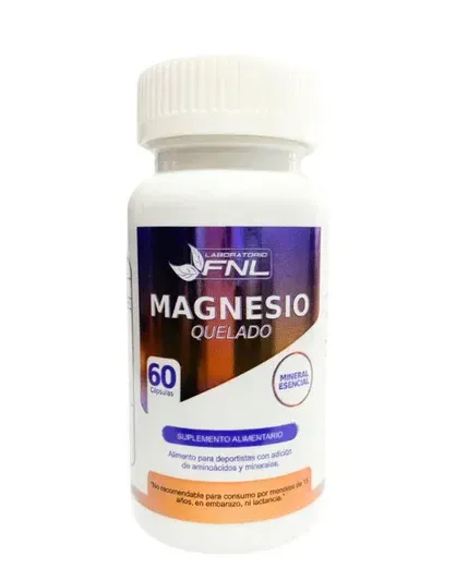 MAGNESIO QUELADO X60 CAPSULAS