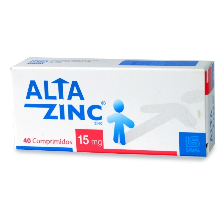Altazinc 15 Mg X 40 Comprimidos | altazinc 15mg 40com