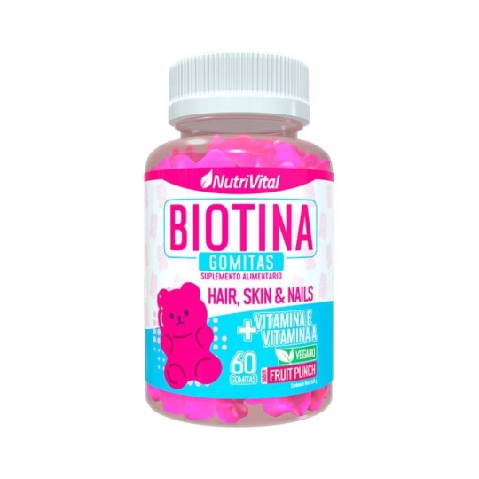 BIOTINA OSITOS X 60 GOMITAS 