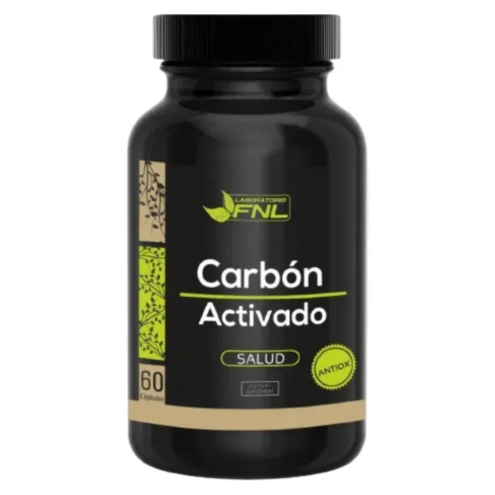 Fnl Carbon Activado 500Mg X 60 Cap | fnl carbón 60cap