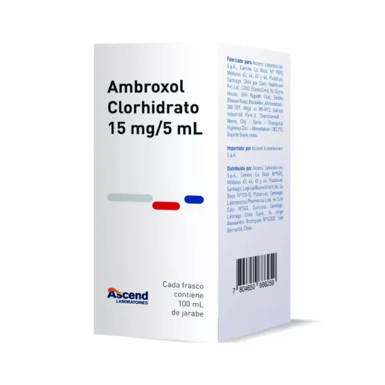 AMBROXOL 15mg/5ml JARABE X100ML