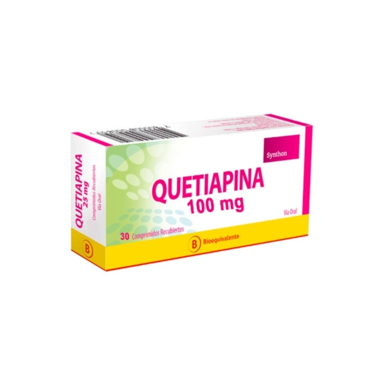 QUETIAPINA  100mg X 30COM REC