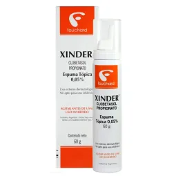 XINDER ESPUMA 0.05%  X 60G