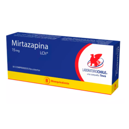 MIRTAZAPINA 15mg X 30 COM