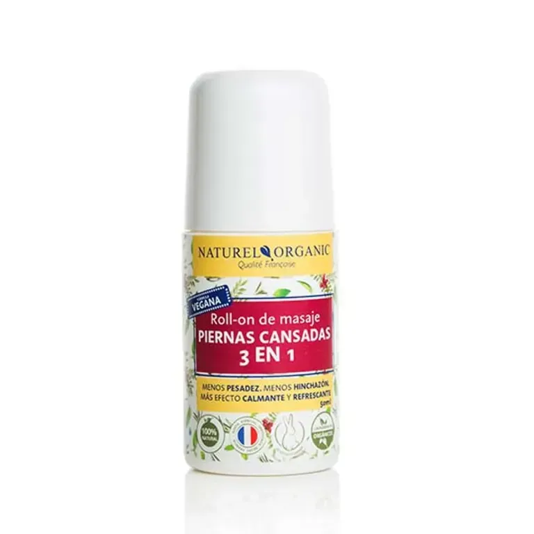 ROLL ON  ACEITE DE MASAJE PIERNAS CANSADAS 3 EN 1  X50ML