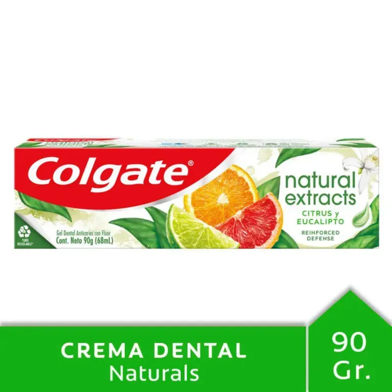 COLGATE NATURALS CR. DENTAL X90 G