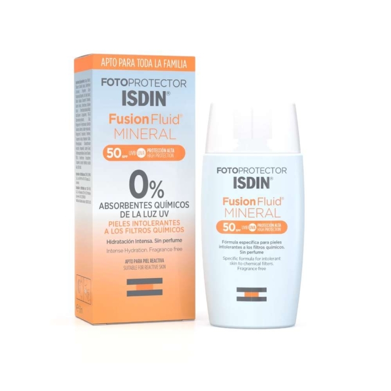 ISDIN FOTOPROTECTOR FUSION FLUID MINERAL SPF50