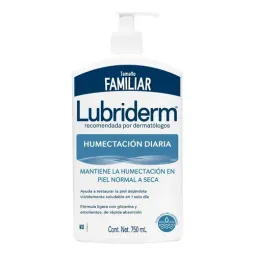 LUBRIDERM HUMECTACION DIARIA X 750ML