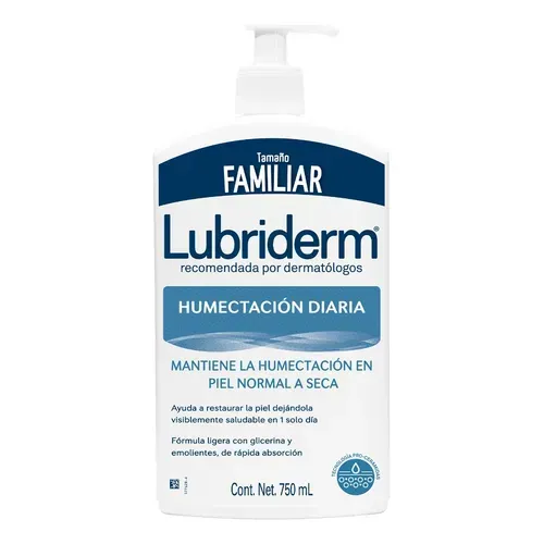 LUBRIDERM HUMECTACION DIARIA X 750ML