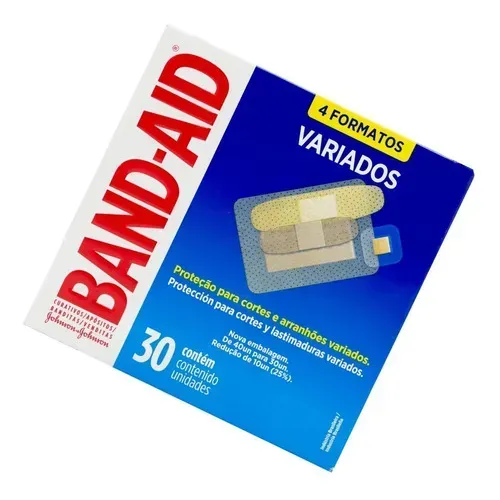 PARCHE BAND-AID SURTIDOS X 30