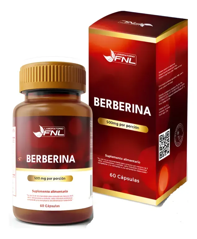 BERBERINA 500mg X 60 CAP