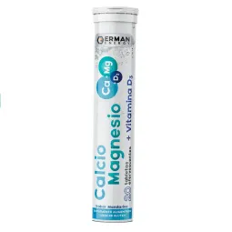 CALCIO + MAGNESIO + VITAMINA D TABLETAS EFERVESCENTES X20