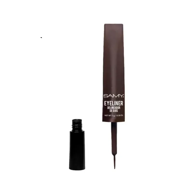 SAMY DELINEADOR LIQUIDO OJOS CAFÉ