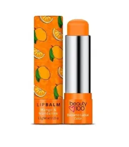 BEAUTY 100 GLOW LABIAL MANGO-DURAZNO X 10ML