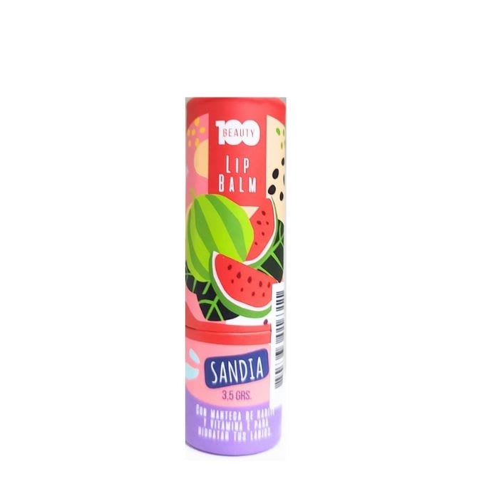 BEAUTY 100 LIP BALM SANDIA X 3.5G