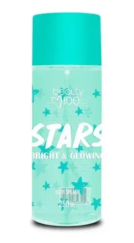 BEAUTY 100 BODY SPLASH BRIGHT & GLOWING X 250ML