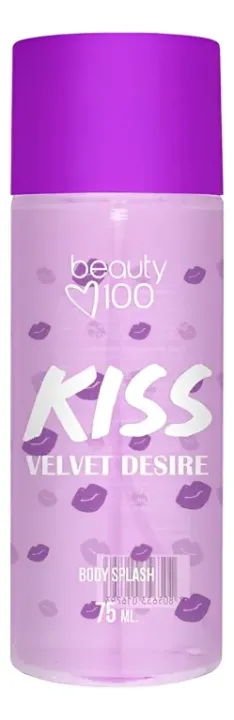BEAUTY 100 BODY SPLASH VELVET DESIRE X 75ML