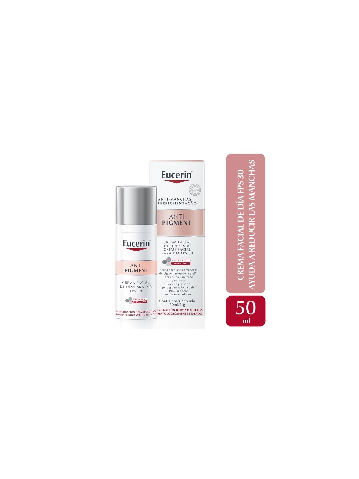 EUCERIN ANTIPIGMENTO CREMA FACIAL FPS 30 X 50ML