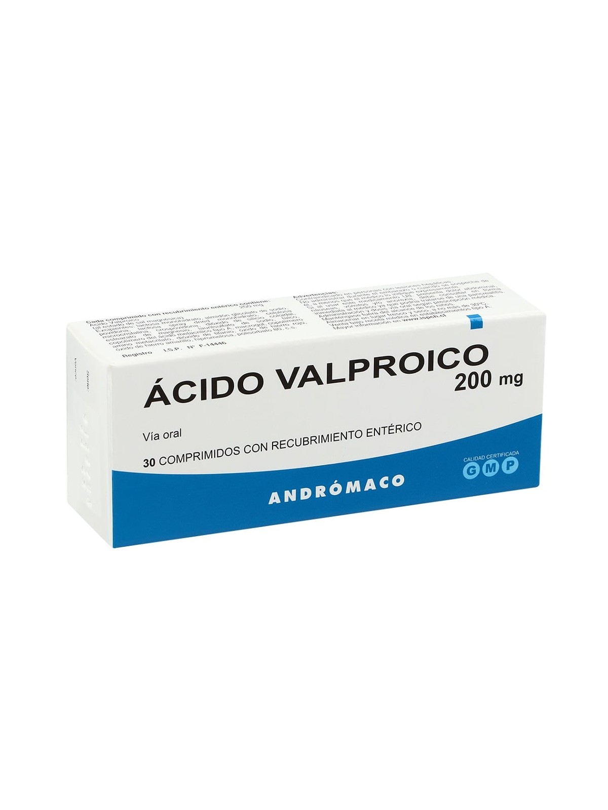 ACIDO VALPROICO 250mg X20COM.