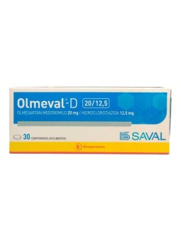 OLMEVAL D 20MG/12,5MG  X 30 COM REC