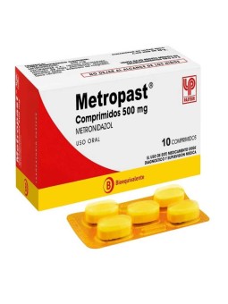 METROPAST 500mg X10COM.