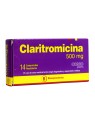 CLARITROMICINA  500mg X14COM.