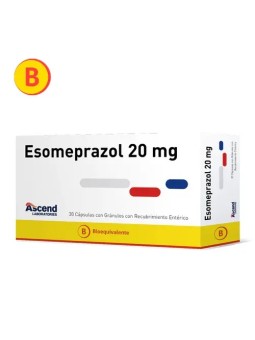 ESOMEPRAZOL 20 MG X 30 CAPSULAS