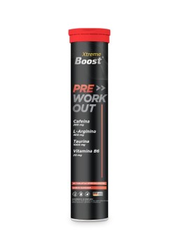  XTREME BOOST PRE WORK OUT TAB EFE GUARANA X 20 UND