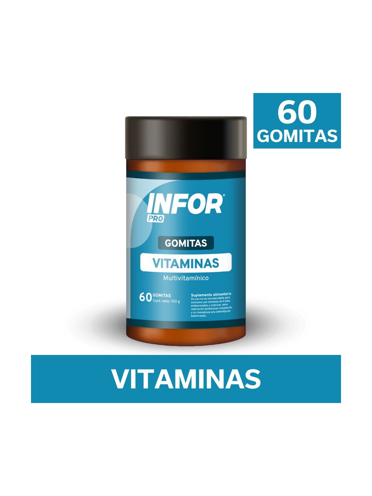 INFOR PRO VITAMINAS X 60 GOMITAS