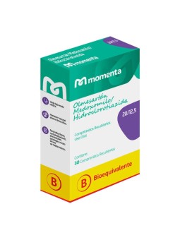 OLMESARTAN / HIDROCLOROTIAZIDA 20/12,5MG X 30 COM