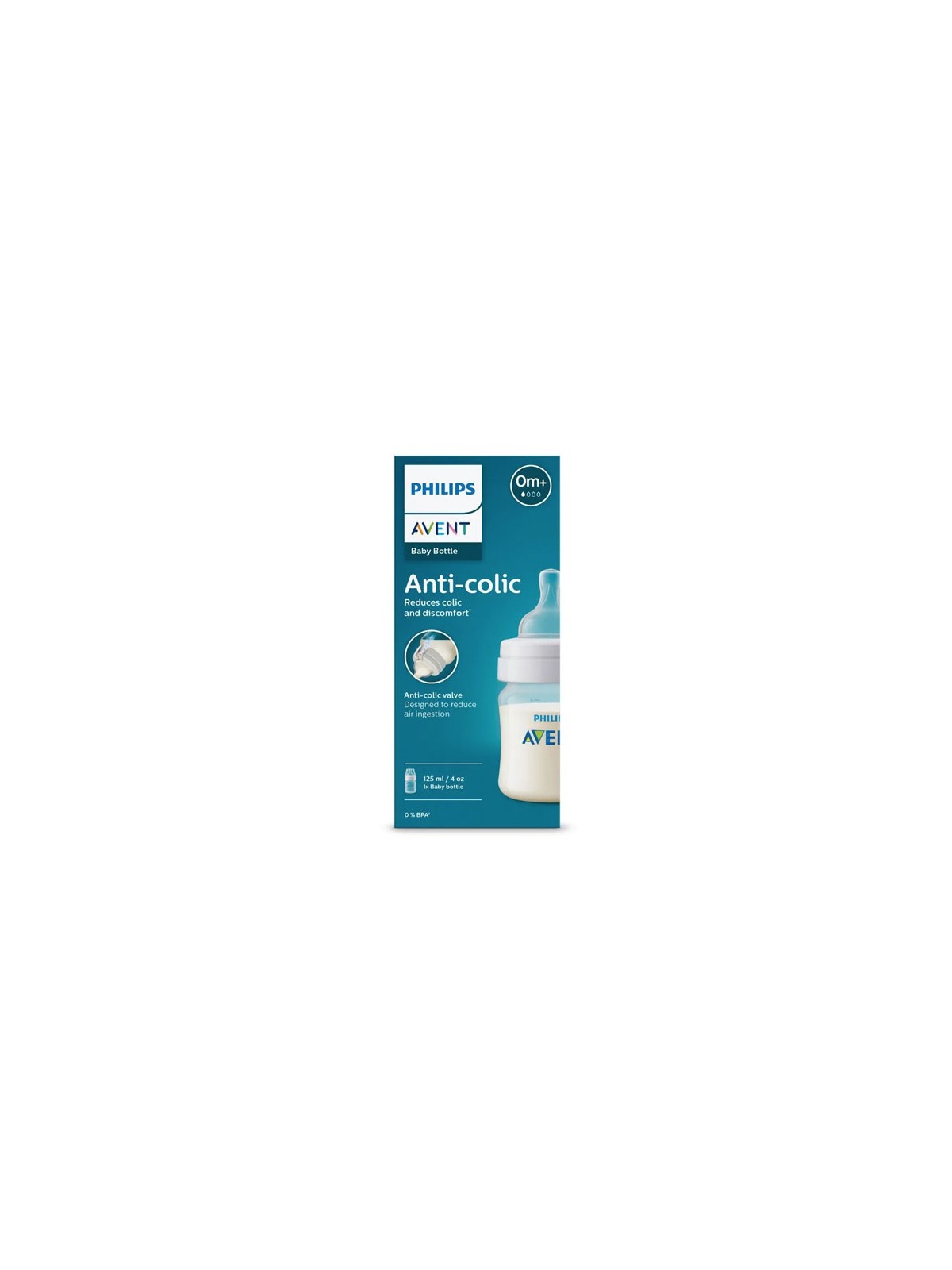 AVENT MAMADERA ANTI-COLIC LASS+ 0M+125