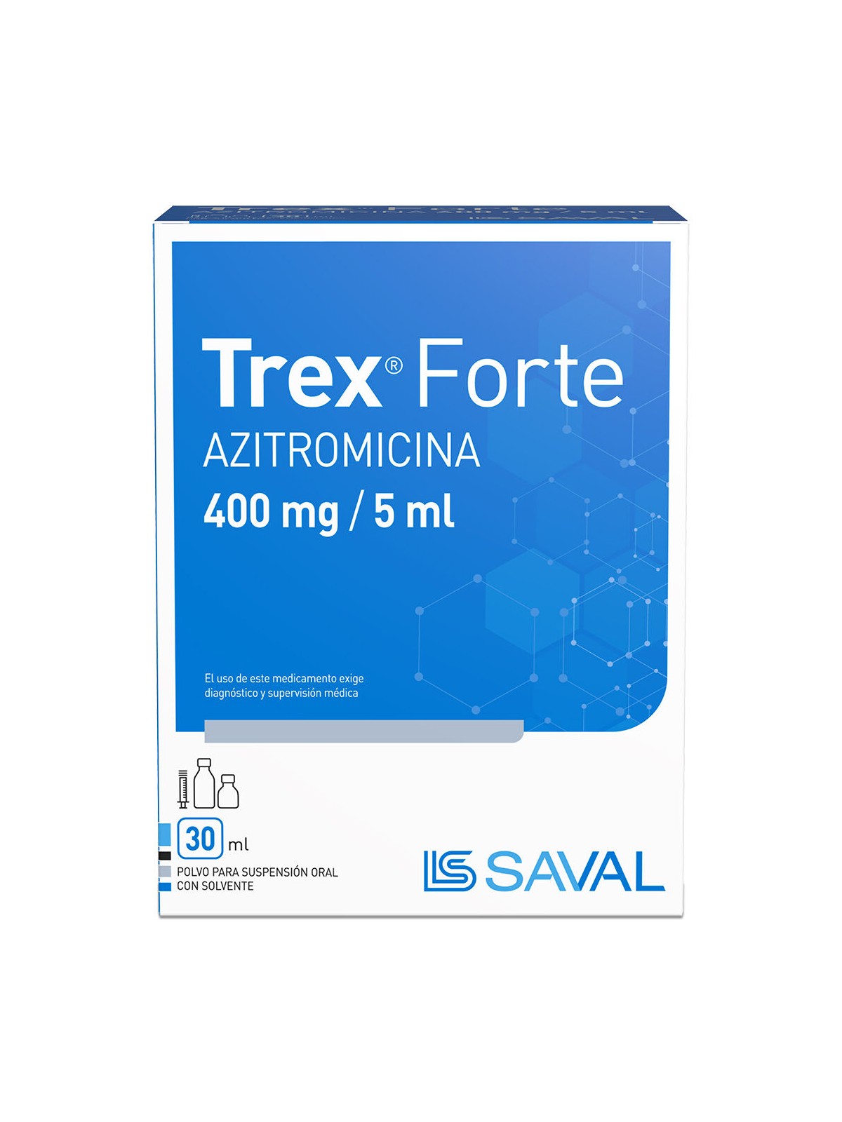 CENABAST TREX FORTE 400MG/5mlSOLUCION ORAL X30ML