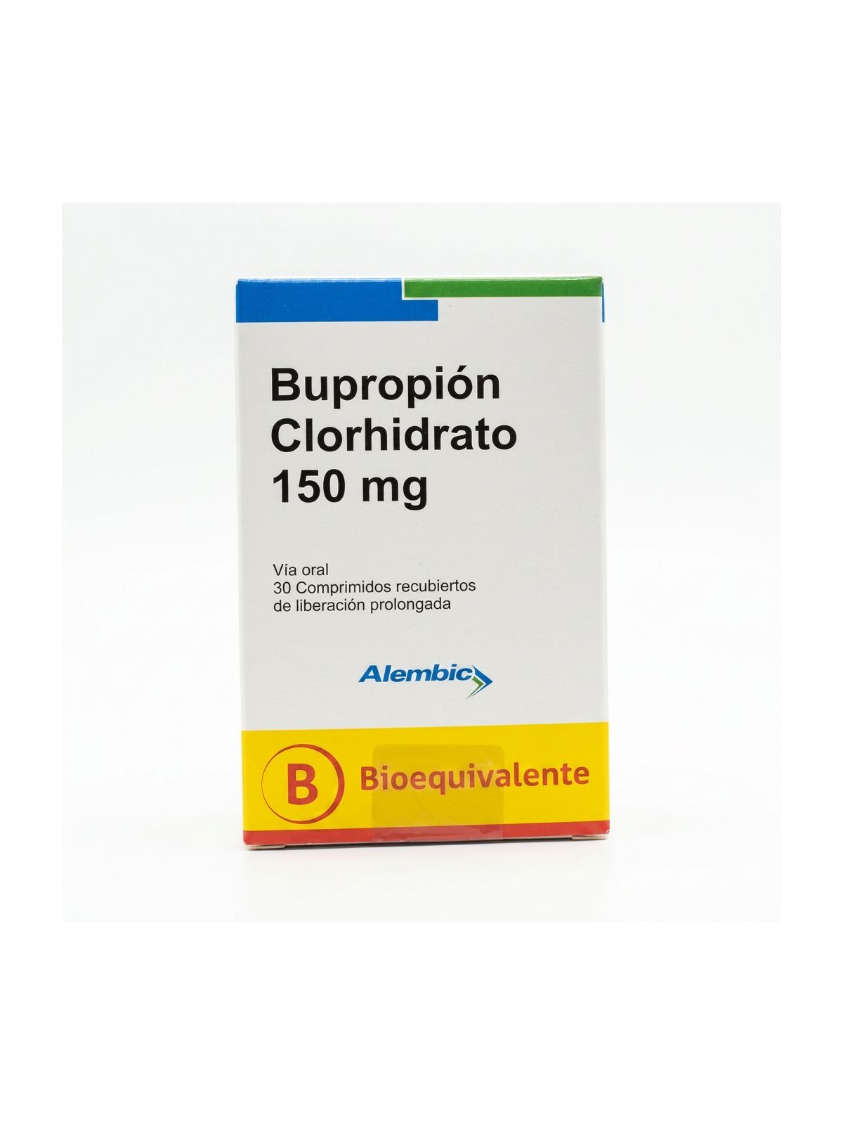 CENABAST BUPROPION CLORHIDRATO 150MG X 30 COMPRIMIDOS LIBERACION PROLONGADA