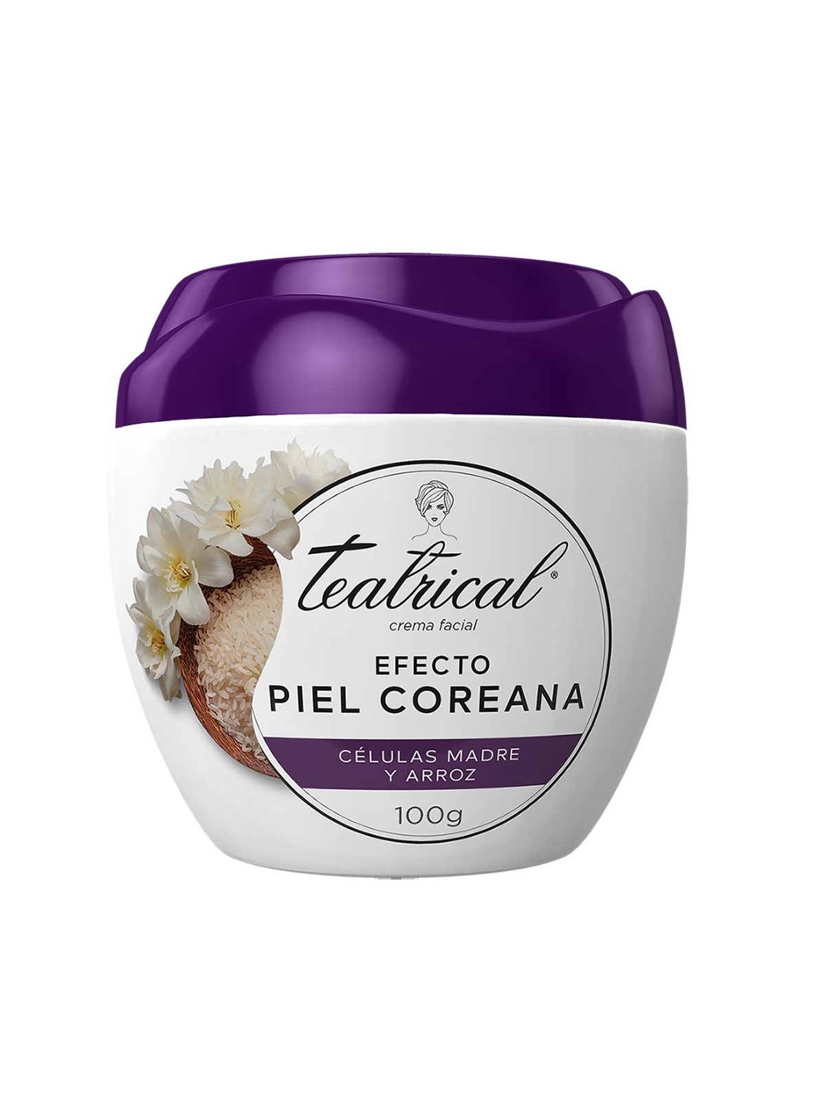 TEATRICAL CREMA FACIAL COREANA X 100 Gramos