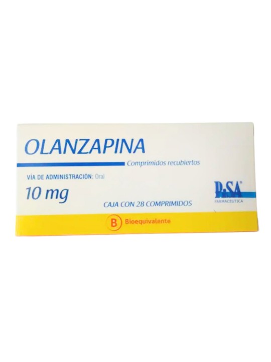 OLANZAPINA 10MG X 30 COMPRIMIDOS