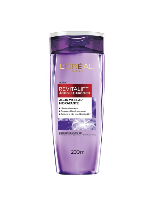 REVITALIFT AGUA MICELAR HIDRATANTE AC HIALURONICO X 200 ML
