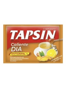 TAPSIN DIA COMPUESTO LIMÓN, MIEL Y JENGIBRE X 30 SOBRES