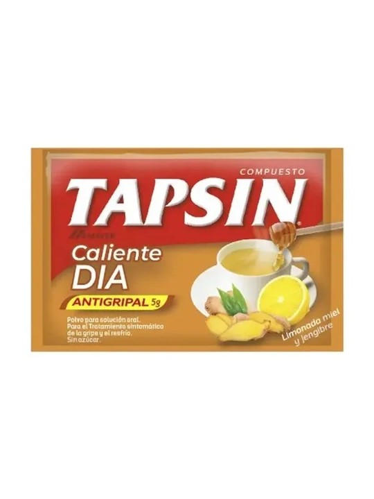 TAPSIN DIA COMPUESTO LIMÓN, MIEL Y JENGIBRE X 30 SOBRES