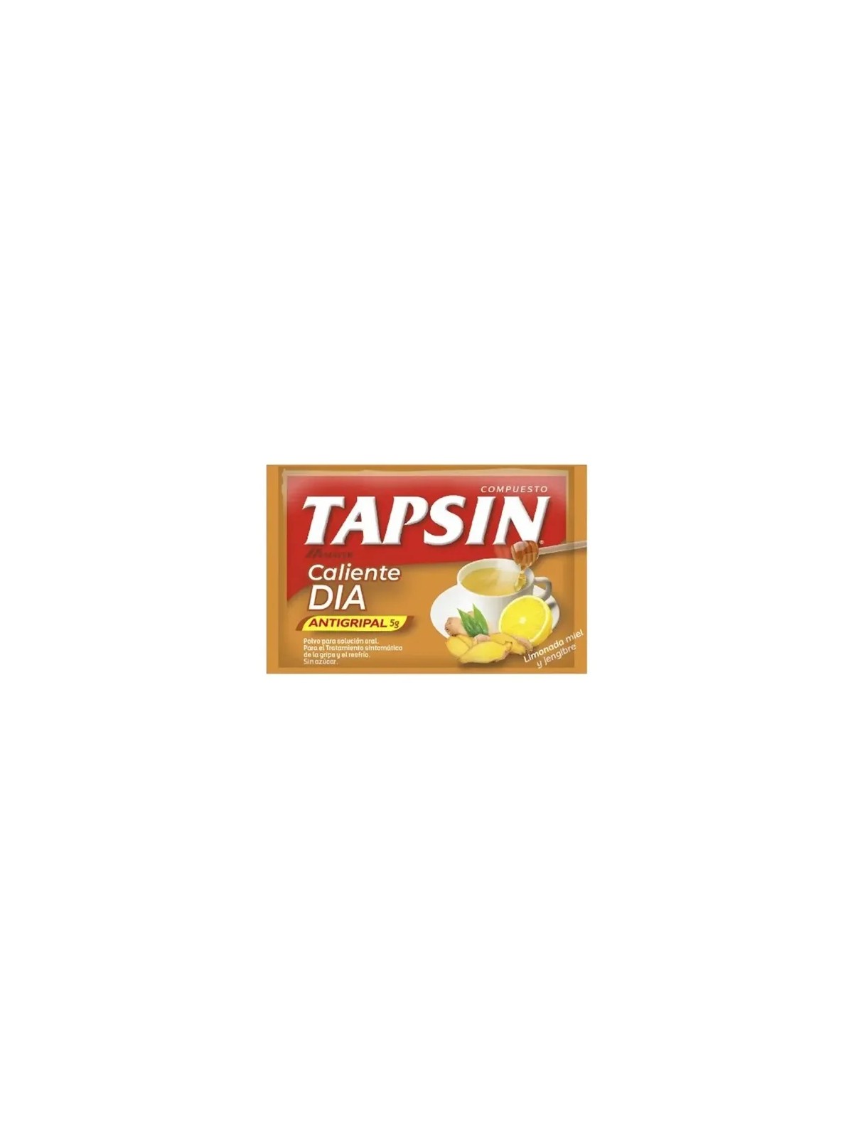 TAPSIN DIA COMPUESTO LIMÓN, MIEL Y JENGIBRE X 30 SOBRES