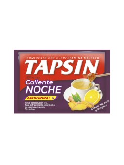 TAPSIN DIA COMPUESTO LIMÓN, MIEL Y JENGIBRE X 30 SOBRES