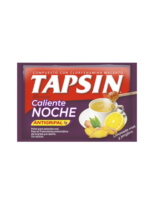 TAPSIN DIA COMPUESTO LIMÓN, MIEL Y JENGIBRE X 30 SOBRES