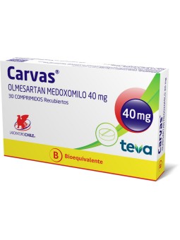 CARVAS 40 MG X 30 COMPRIMIDOS
