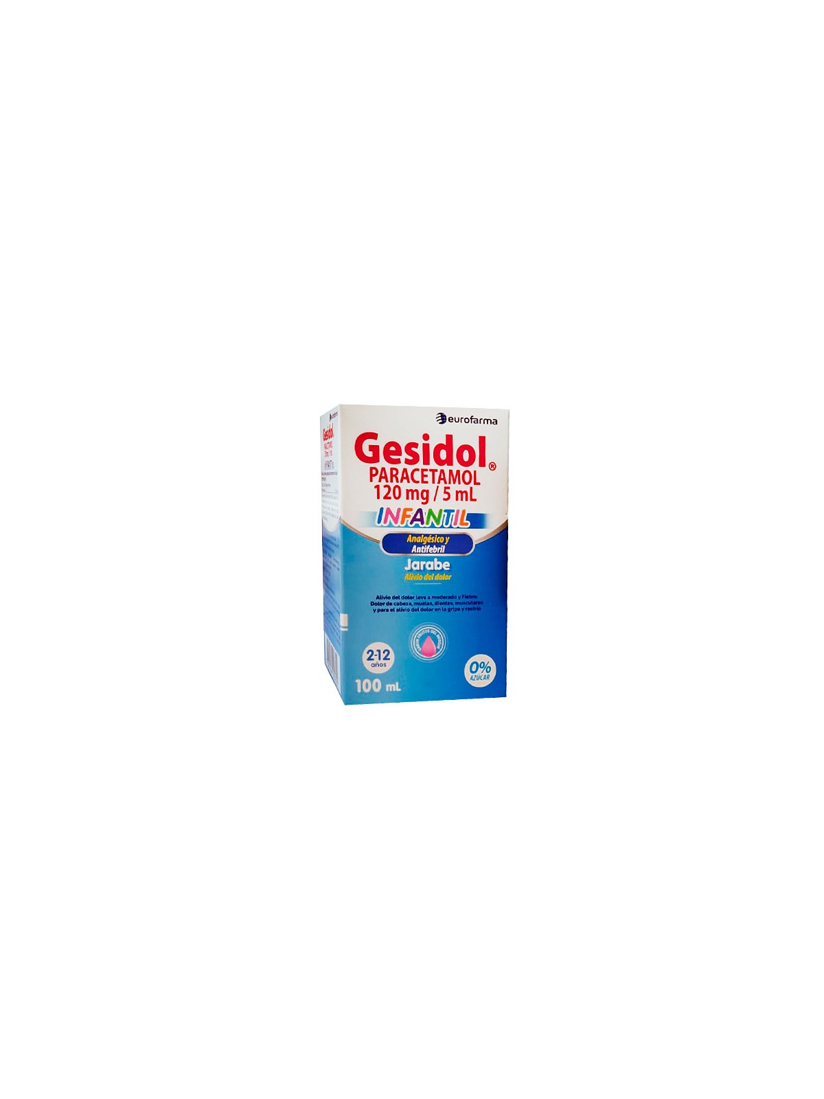 GESIDOL JARABE 120MG/5ml X 100ML