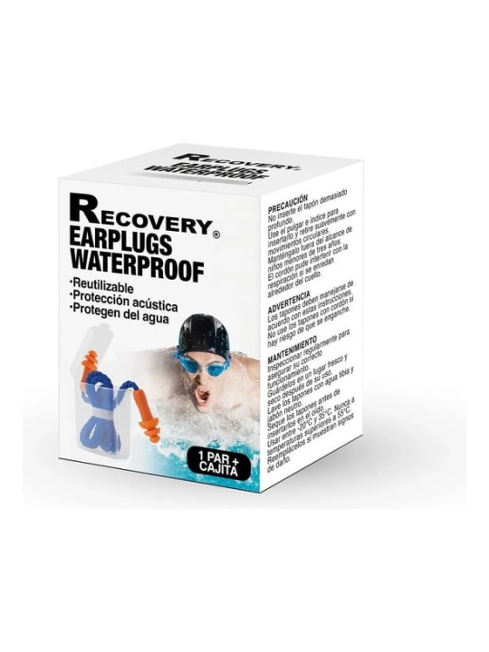 RECOVERY TAPONES DE OIDO IMPERMEABLE X 1PAR