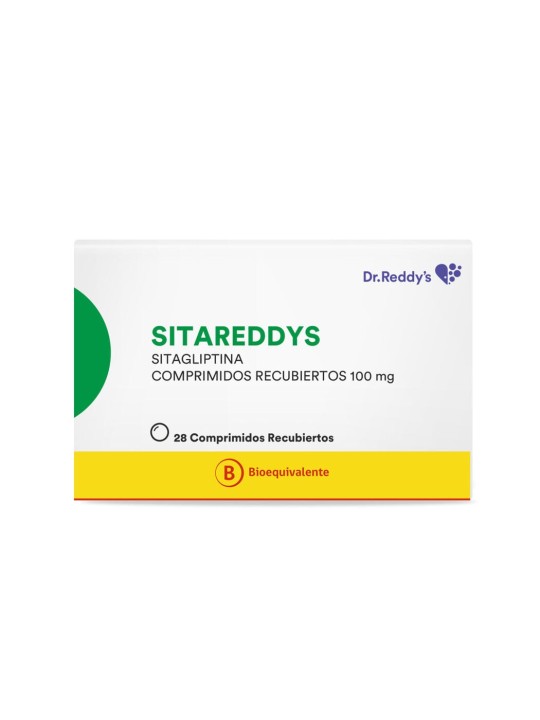 SITAREDDYS 100 MG X 28 COMPRIMIDOS RECUBIERTOS