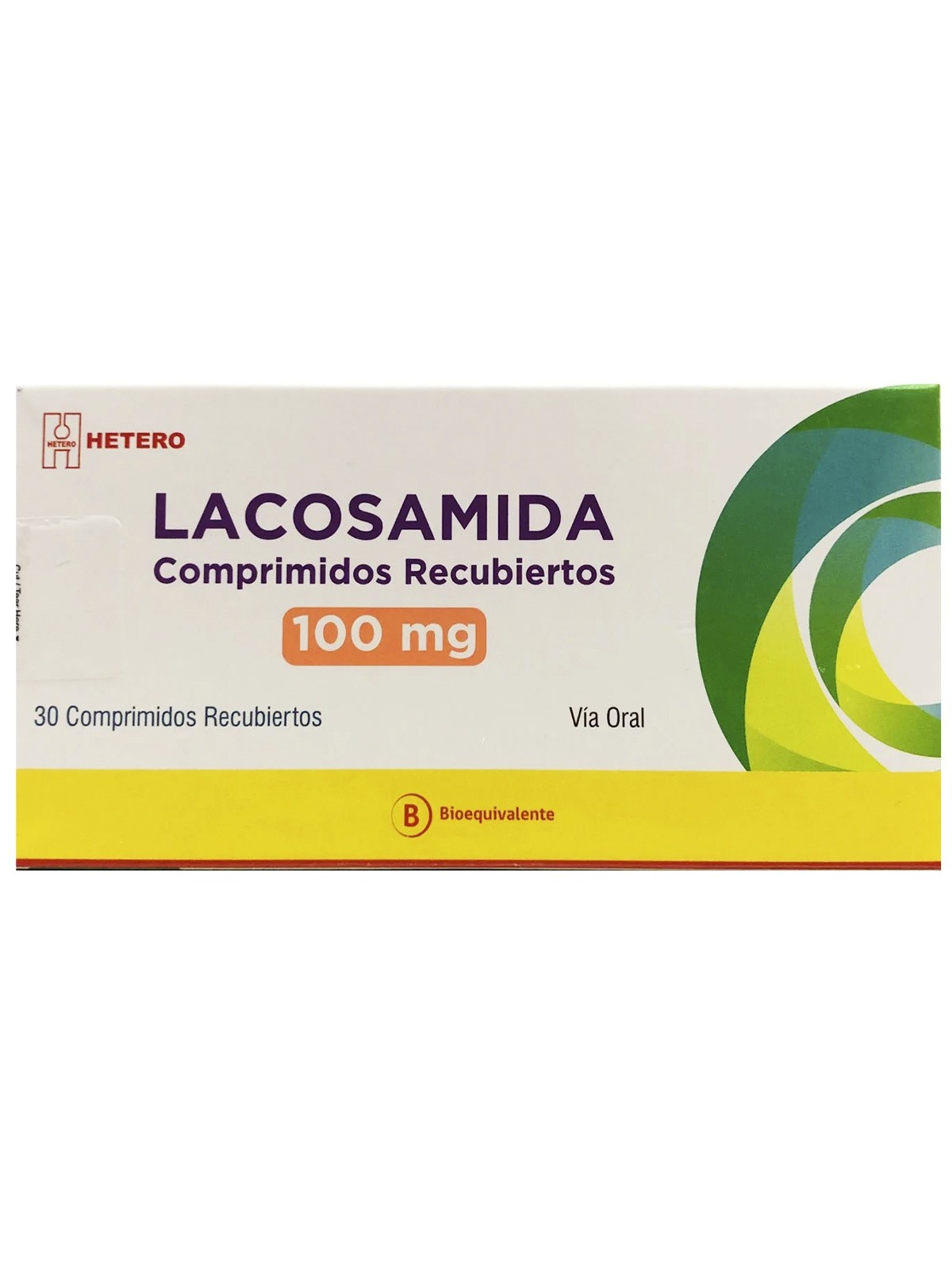 LACOSAMIDA 100 MG X 30 COMPRIMIDOS RECUBIERTOS