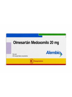 OLMESARTAN 20 MG X 30 COMPRIMIDOS