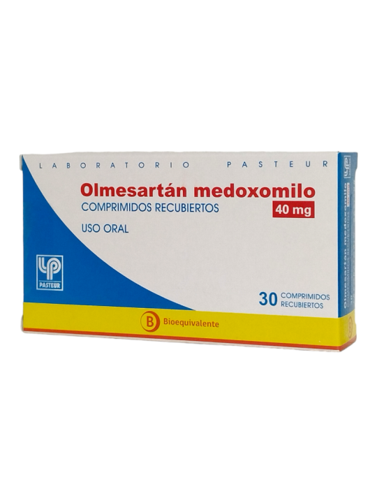 OLMESARTAN 40 MG X 30 COMPRIMIDOS RECUBIERTOS