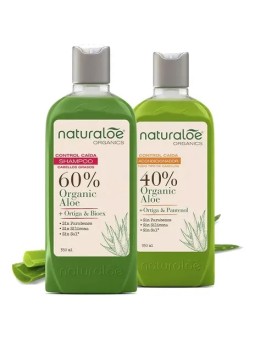 NATURALOE PACK SHAMPOO + ACONDICIONADOR CONTROL CAÍDA