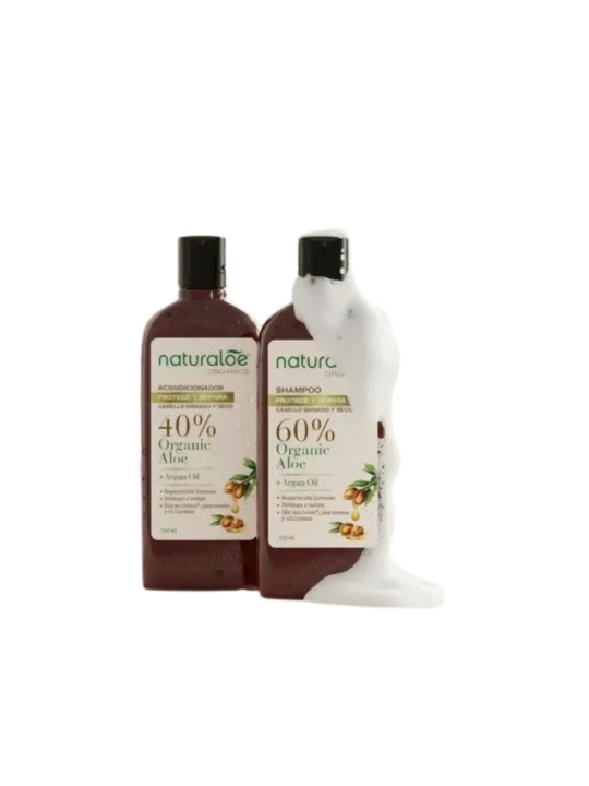 NATURALOE PACK SHAMPOO + ACONDICIONADOR PROTEGE Y REPARA